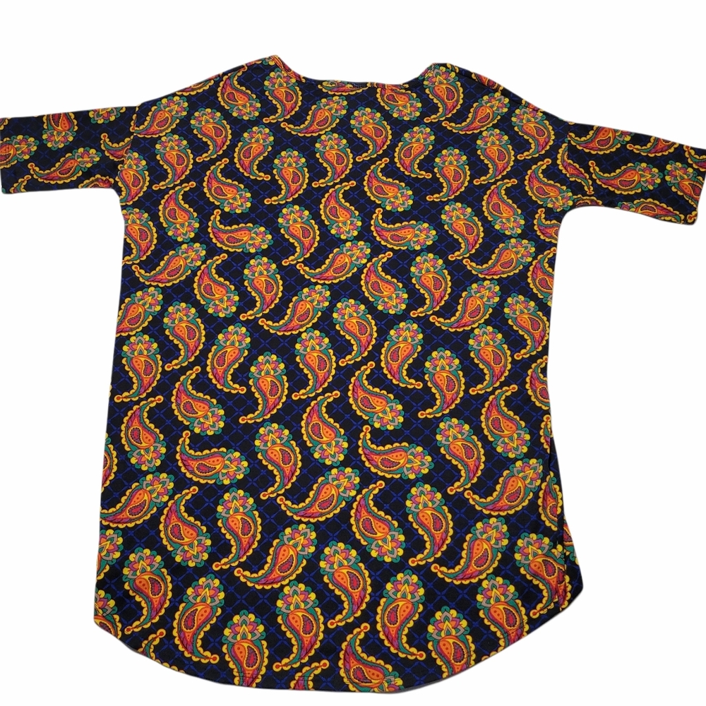 LuLaRoe Irma Scoop Neck Flowy Tunic Sz XS NWT - Picture 2 of 7